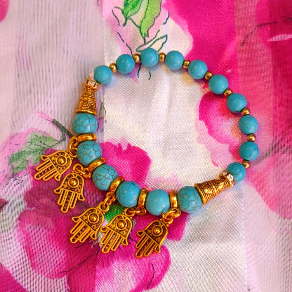 🤑 FINAL DROP! Beautiful Hamsa Bracelet